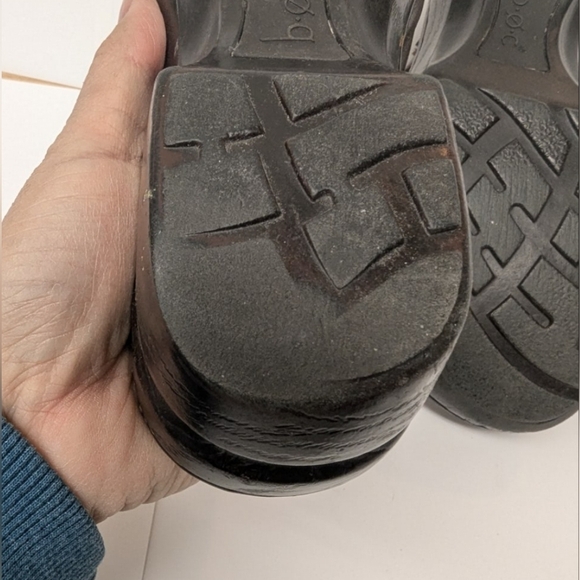 BOC Born size 9 brown leather clogs in excellent condition - Picture 6 of 16